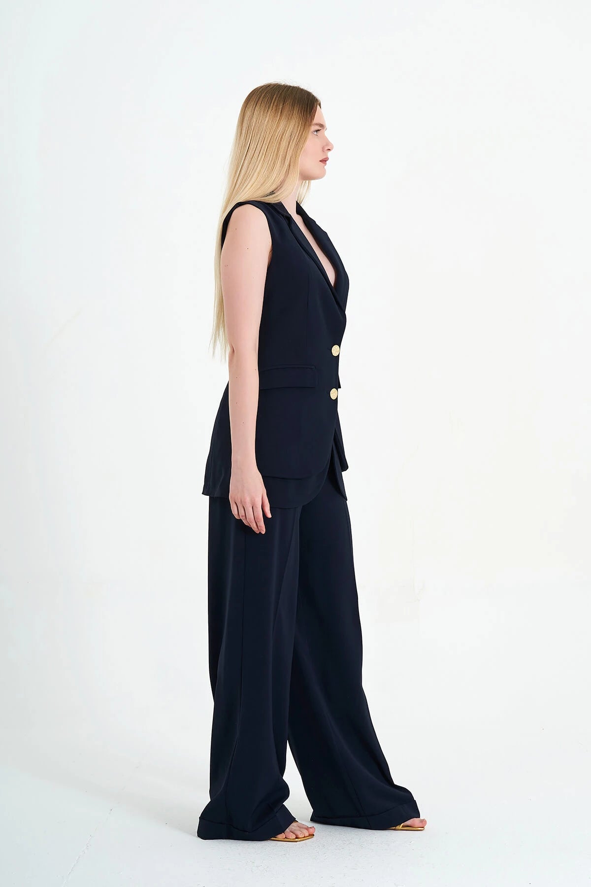 Ensemble Eli bleu foncé