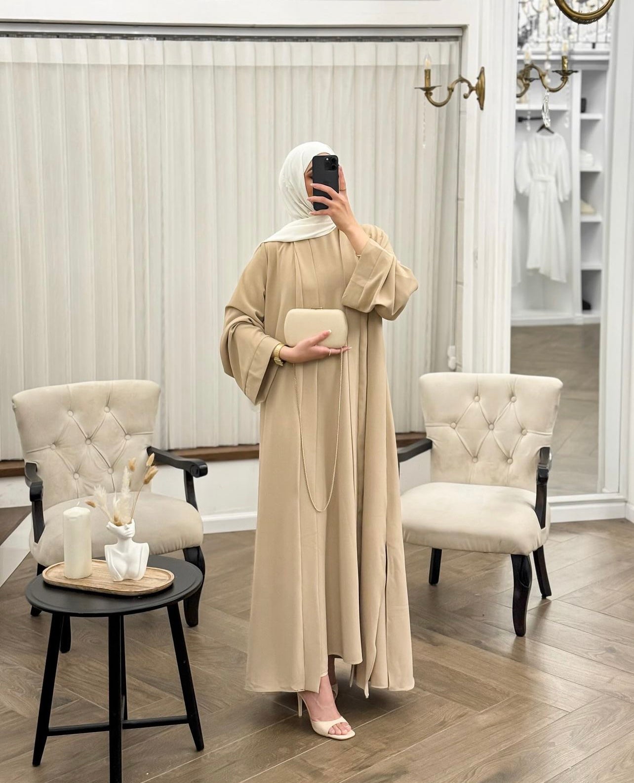 Abaya Vera beige