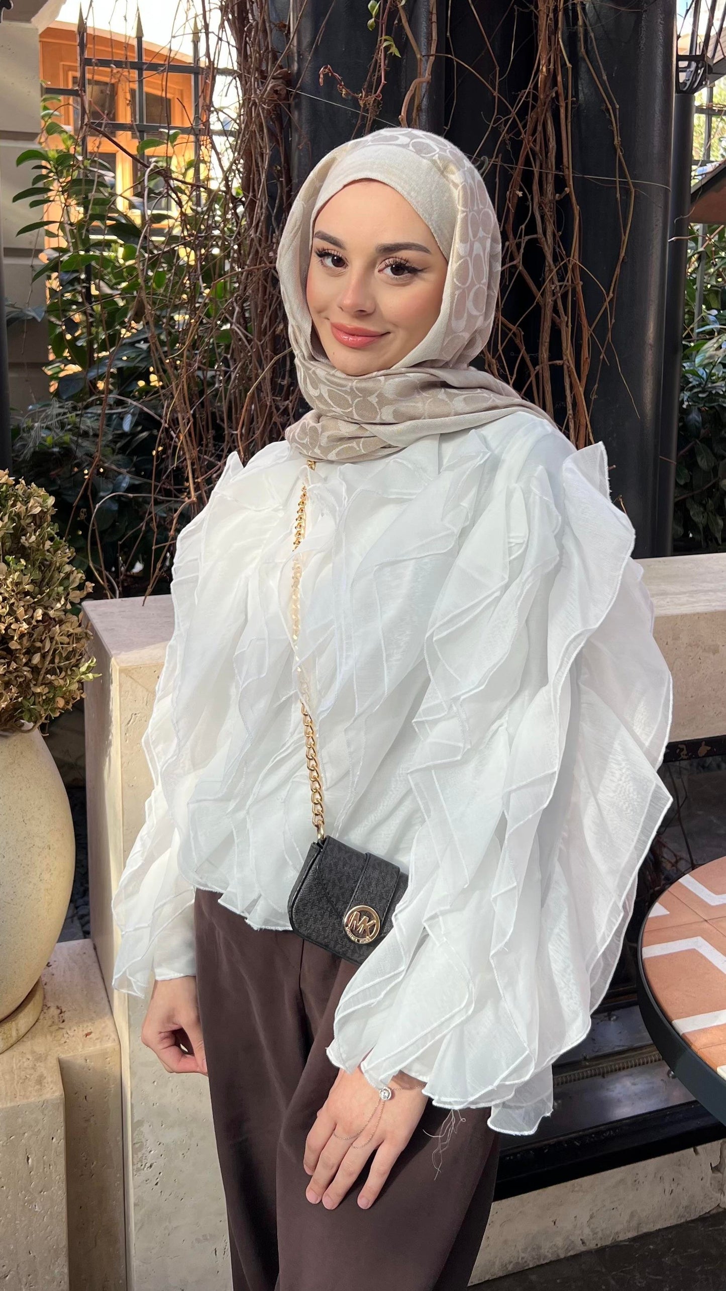 NAAR BLOUSE blanche