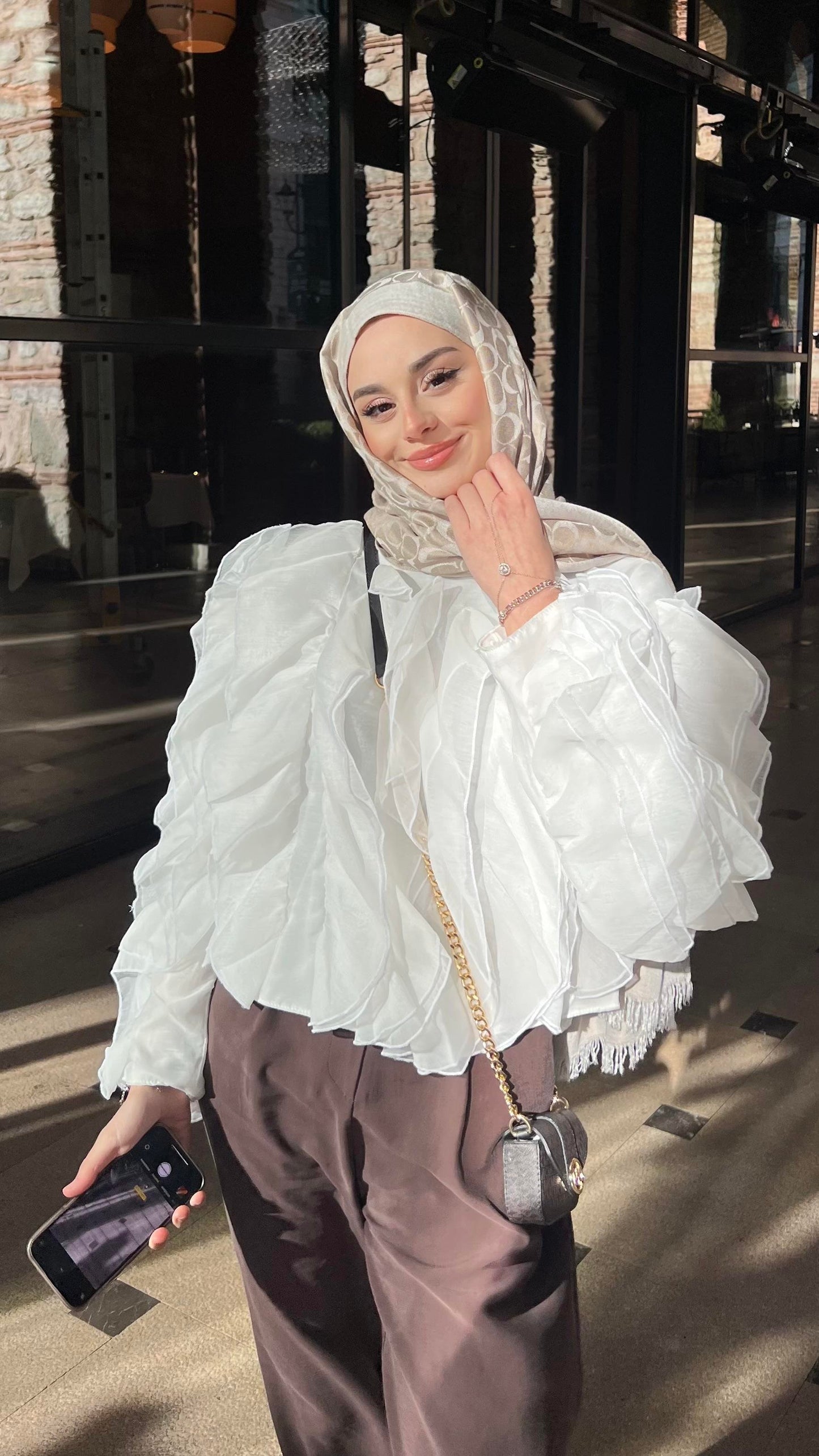 NAAR BLOUSE blanche